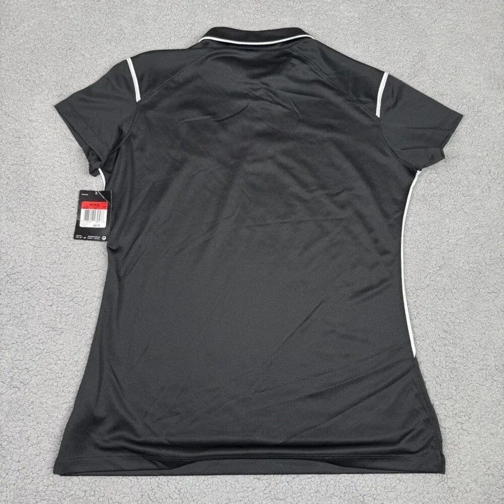 Charlotte 49ers Polo Shirt Womens Large Grey Nike‎ Dri-Fit NCAA Golf Tennis NWT